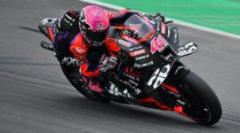  Rider Aprilia, Aleix Espargaro, menjadi pemenang balapan ke-11 di MotoGP 2023.