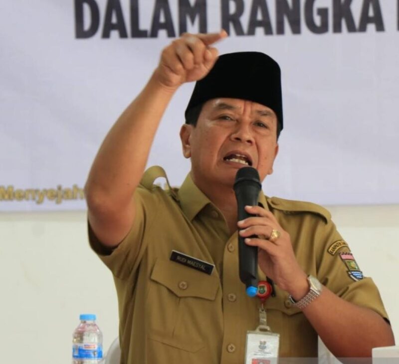Sekretaris Daerah Pemkab Tangerang, H. Maesyal Rasyid  