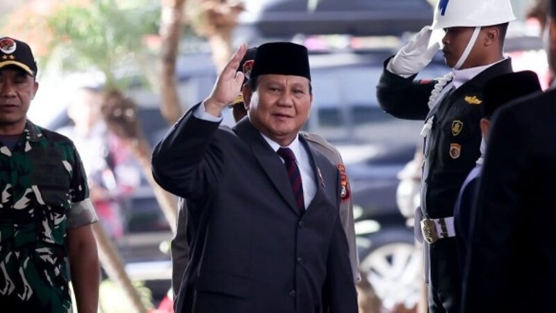 Calon Presiden Prabowo Subianto.