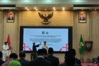 Pengambilan Sumpah Jabatan Pj Bupati Tangerang Andi Ony Prihartono.
