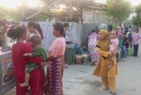 BUTUH AIR BERSIH: Hampir semua wilayah di Kabupaten Tangerang dilanda kekeringan. Masayarat mulai membutuhkan pasokan air bersih.