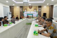 DPKP Kabupaten Tangerang saat rapat teknis penyusunan peta ketahanan dan kerentanan pangan. (19/10)