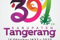 Logo Resmi HUT ke-391 Kabupaten  Tangerang. (tangerangkab.go.id)