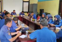SIAGA BENCANA: BPBD Kota Tangerang menggelar rapat koordinasi terkait persiapan menghadapi musim hujan dan penanggulangan bencana.
