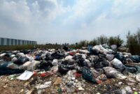 BERMASALAH: Lokasi TPA ilegal Pondok Ranji, Tangerang Selatan.