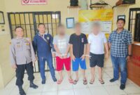 SIAP PENUNTUTAN: Polresta Tangerang melimpahkan berkas tersangka kasus perusakan Pasar Kutabumi ke Kejari Kabupaten Tangerang.