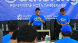 APRESIASI: Media Gathering yang digelar Pemkot Tangerang di Leuweung Geledegan Ecolodge, Bogor, Kamis (30/11/2023).