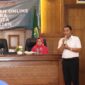 MOTIVASI: Penjabat Gubernur Banten, Al Muktabar memotivasi guru di Banten untuk berinovasi dalam proses belajar mengajar di sekolah.