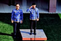 BELA NEGARA: Wakil Walikota Tangerang H. Sachrudin saat memimpin peringatan Hari Bela Negara, Senin (18/12/2023).