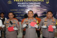 Kapolresta Kombes Pol Baktiar Joko Mujiono saat memimpin gelar perkara.
