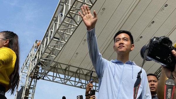Calon Wakil Presiden nomor urut 2, Gibran Rakabuming Raka.