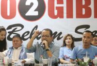 PILPRES SEKALI PUTARAN: Ketua Umum Gerakan Sekali Putaran M. Qodari menyebut optimis Pilpres tahun ini akan berlangsung sekali putaran.

