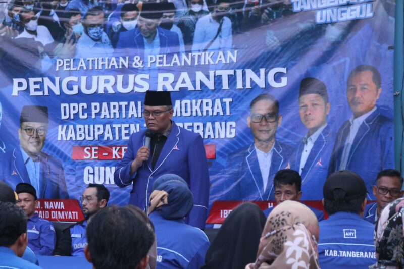 Ketua DPC Partai Demokrat Kabupaten Tangerang, M. Nawa Said Dimyati