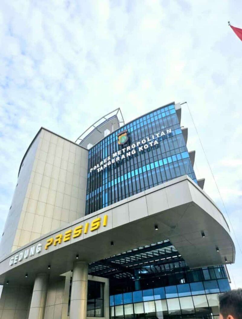 GEDUNG BARU: Fasilitas gedung baru milik Polres Metro Tangerang Kota siap difungsikan.