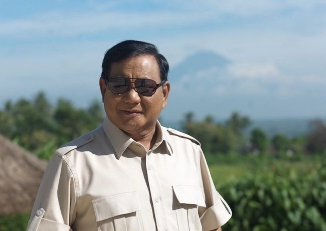 Prabowo Subianto Capres Nomor Urut Dua
