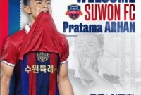 KLUB BARU: Bek Timnas Sepakbola Indonesia Pratama Arhan jadi rekrutan anyar Suwon FC.