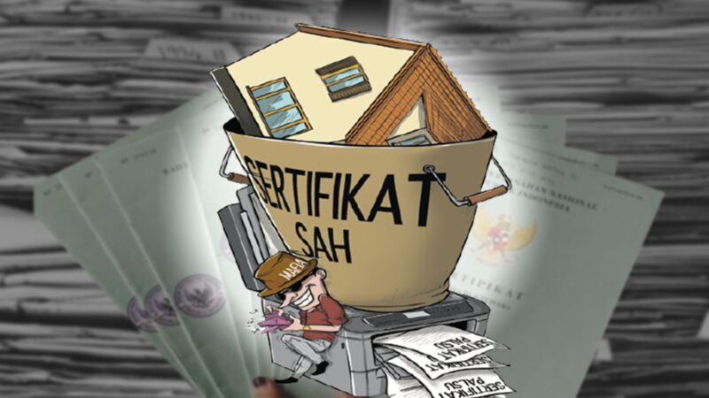 foto ilustrasi kasus tanah (ist)