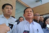 Capres Prabowo Subianto dan Politisi Maruarar Sirait. (ist)