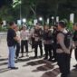 SIAP PATROLI: Tim Pendekar Raksa Polresta bersiap patroli di sejumlah wilayah di Kabupaten Tangerang untuk mencegah aksi tawuran.