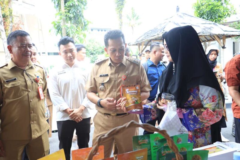 GEBYAR IKM UMKM: Pemkab Tangerang menggelar gebyar IKM UMKM yang memasarkan beragam produk.