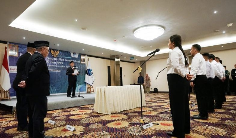 DILANTIK: Pelantikan PPPK.