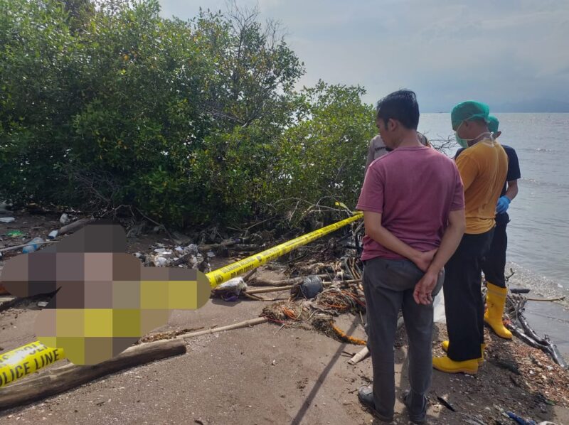 IDENTITAS TERUNGKAP: Polisi berhasil mengungkap identitas mayat yang ditemukan di Pantai Cerocoh Kecamatan Pontang.