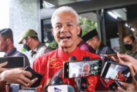 Caption Capres Ganjar Pranowo.(ist)