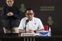 Direktur Tindak Pidana Narkoba Bareskrim Polri, Brigjen Pol Mukti Juharsa