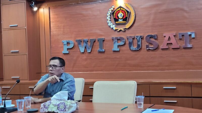 Ketua PWI Pusat Hendry Ch Bangun.