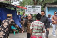 Helmi Halim , saat silaturahmi dengan warga Panungangan Barat, Kecamatan Cibodas, Kota Tangerang, Sabtu (04/05/2024).