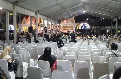 Suasana MTQ tingkat Provinsi Banten, yang diselenggarakan di , Kawasan Pusat Pemeritah Provinsi Banten.